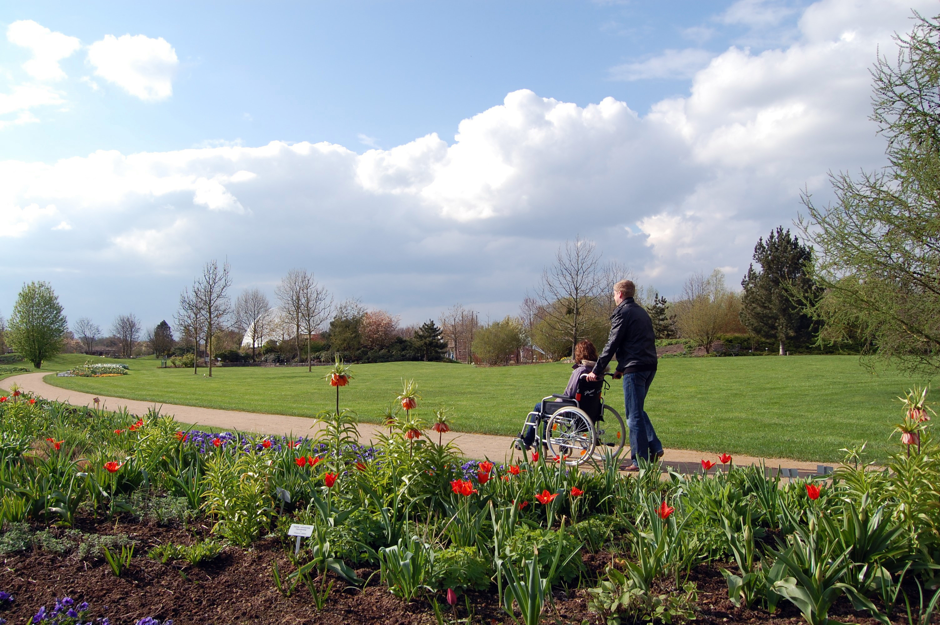 Parkbesuch Park der Gärten